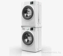 Стиральная и сушильная машины в колонну